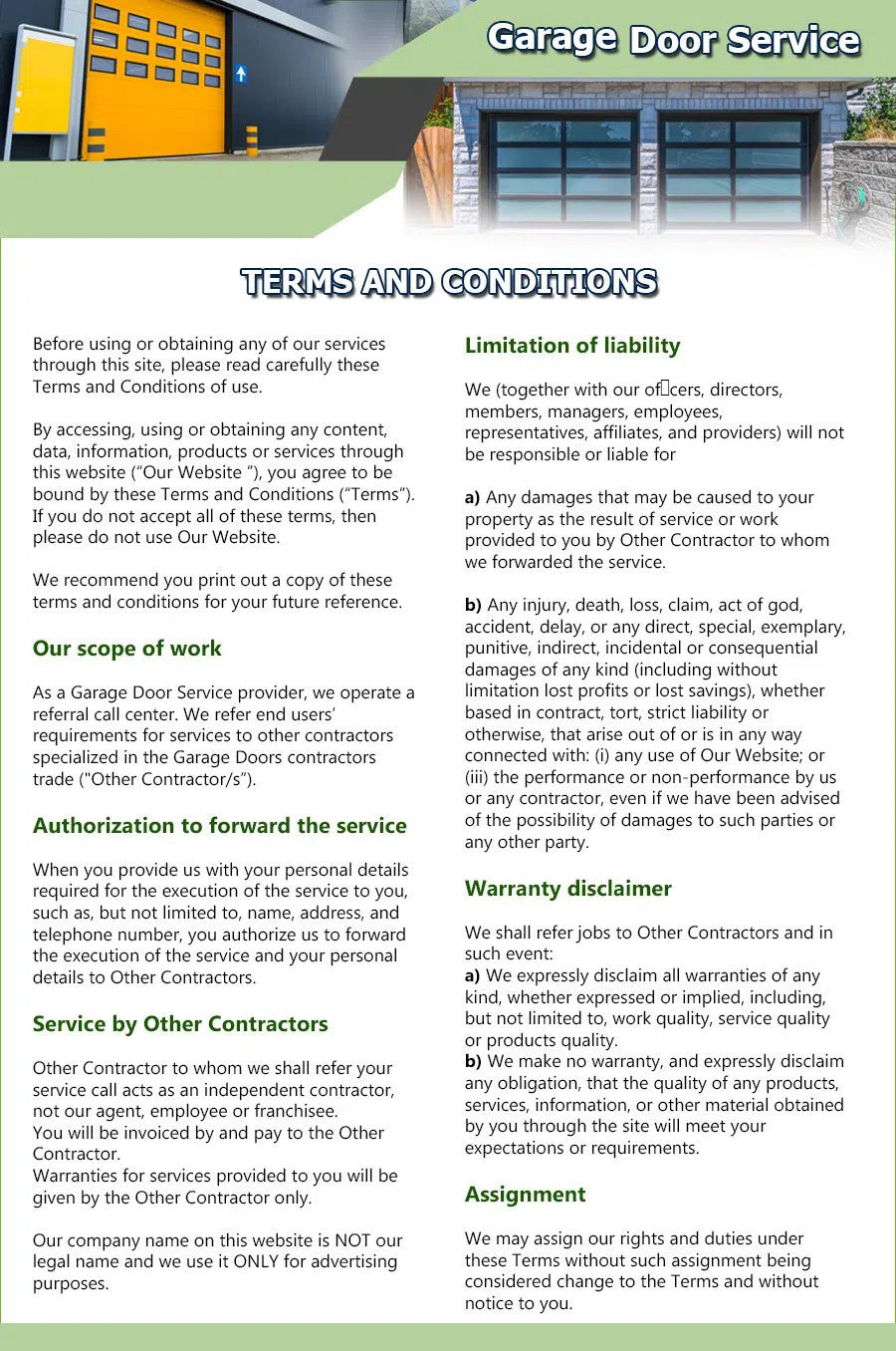 Expert Garage Doors Repairs Valley Cottage, NY 845-414-3179